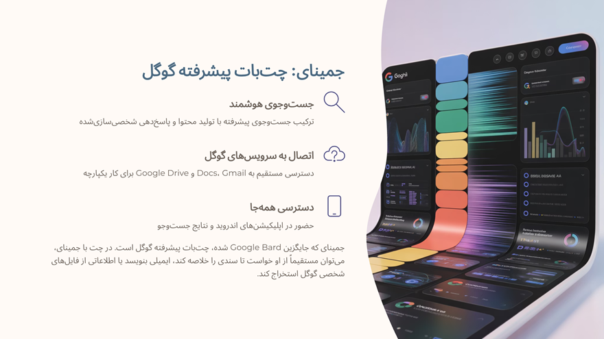 چت بات هوش مصنوعی گوگل جمینای (Gemini)