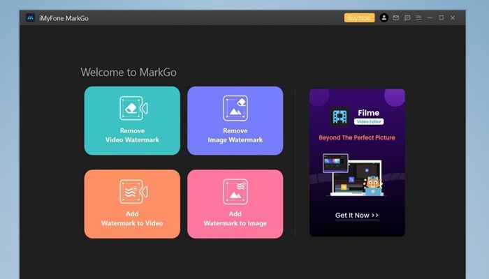بهترین هوش مصنوعی حذف واترمارک 3 iMyFone MarkGo