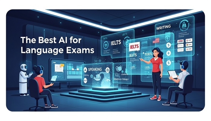 بهترین هوش مصنوعی برای ازمون زبان