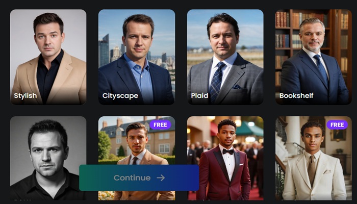 هوش مصنوعی عکس پروفایل 4 تولید عکس پروفایل با Fotor AI