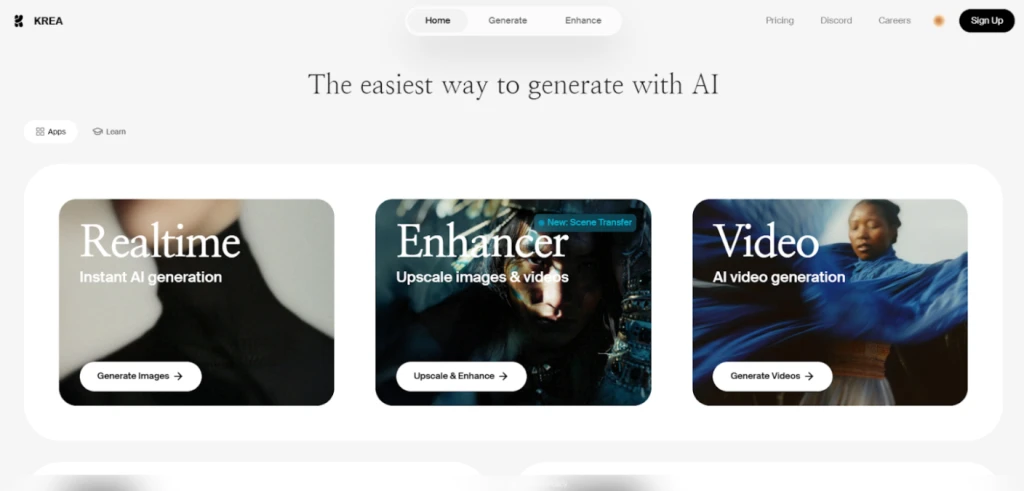 بالا بردن کیفیت عکس با هوش مصنوعی 8 Krea