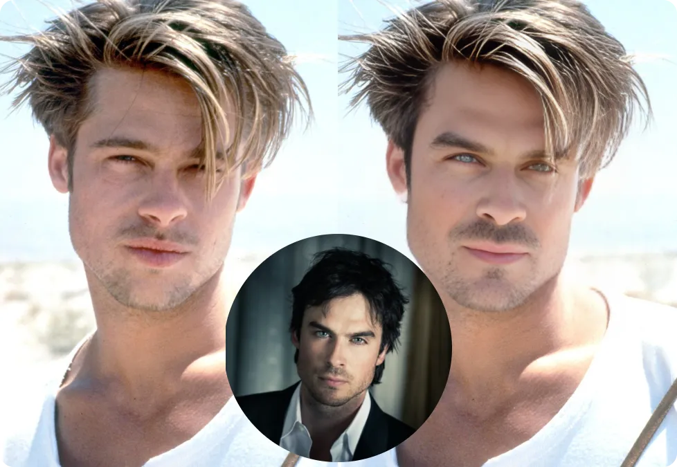 تغییر چهره با هوش مصنوعی 13 Photo Face Swap