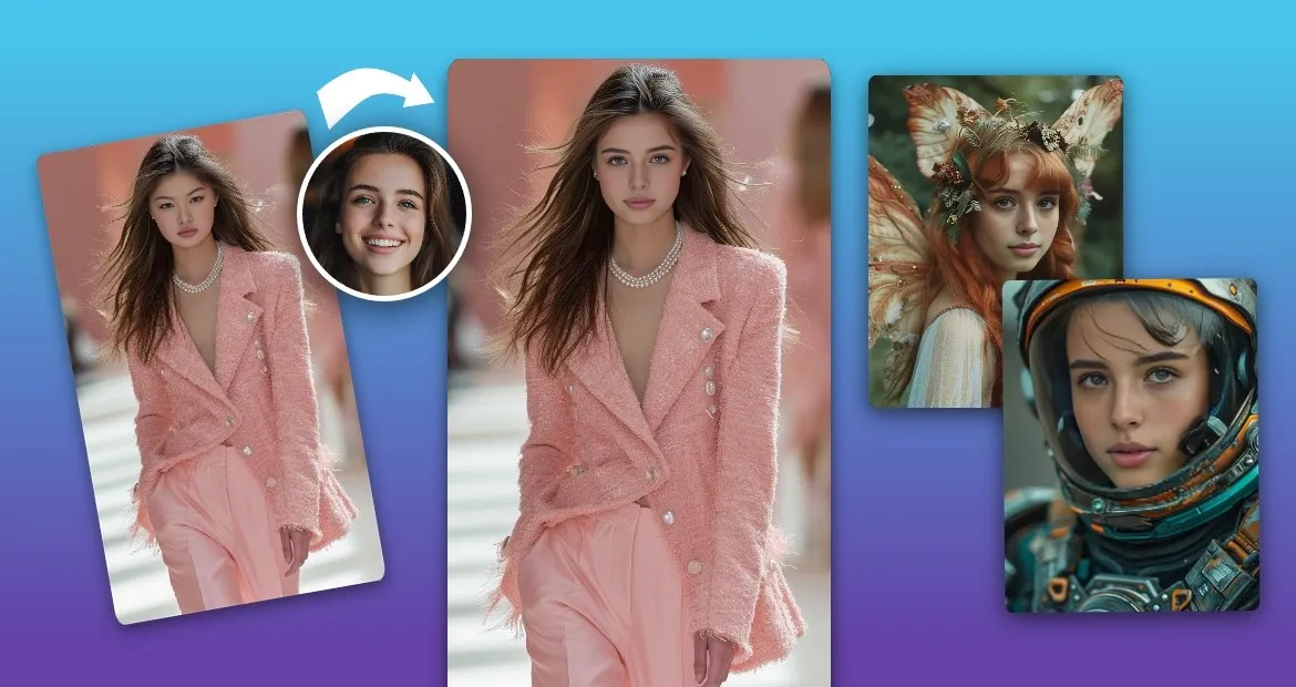 تغییر چهره با هوش مصنوعی 9 Pixlr Face Swap