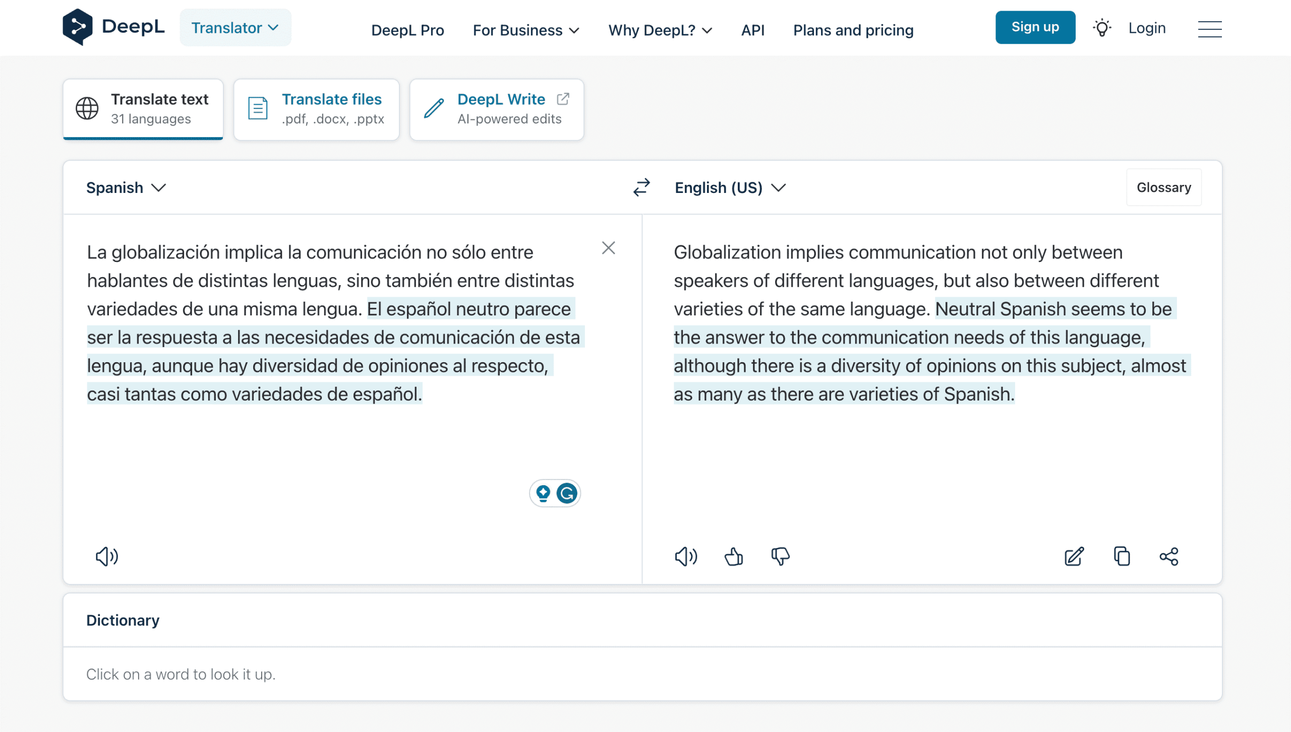 ترجمه فیلم با هوش مصنوعی 4 DeepL